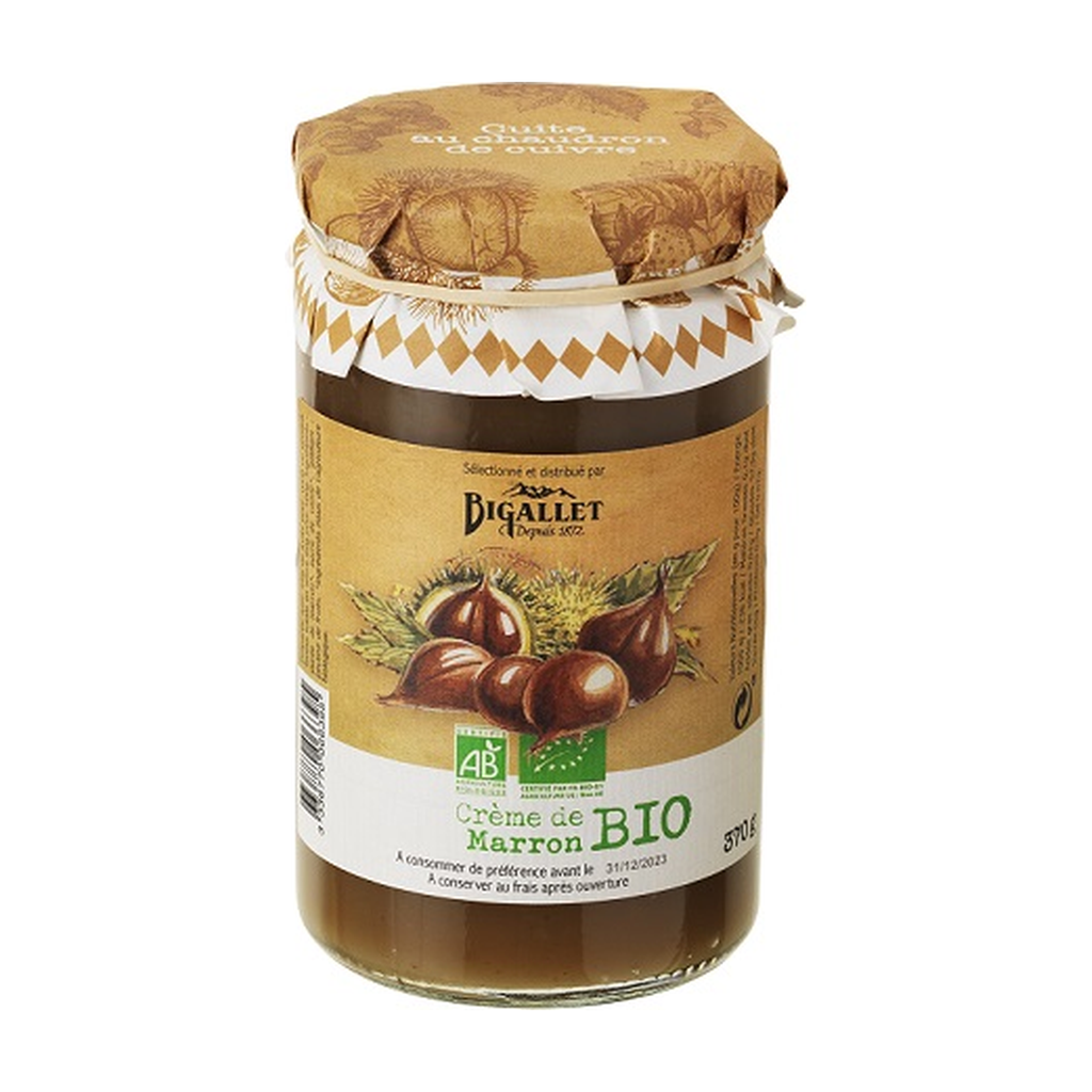 [BT-CF-MARR375] 370g - Crème de marron bio - Bigallet