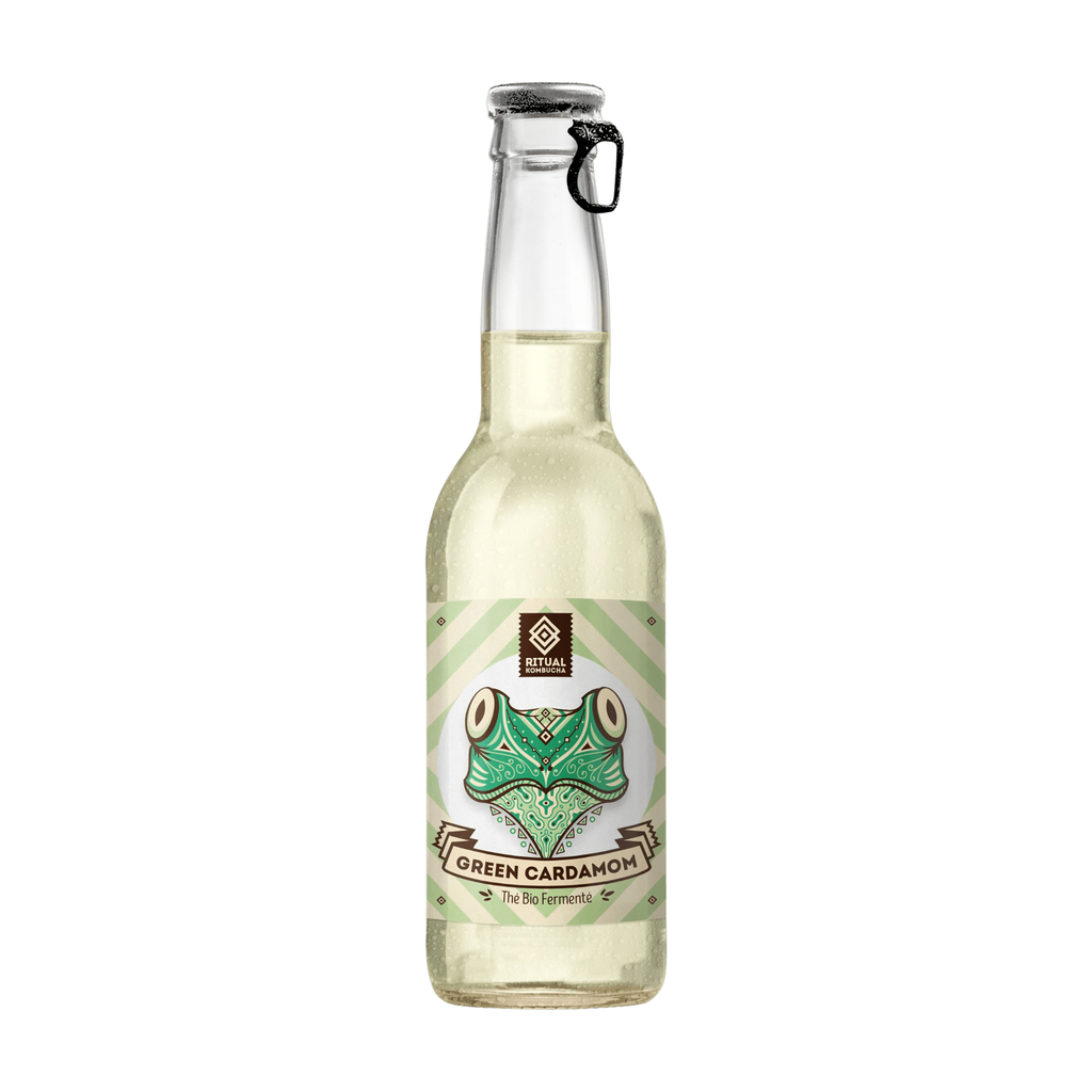 [BB-KOMCAR33] 33cl - Kombucha Cardamom (cardamone) bio - R Kombucha