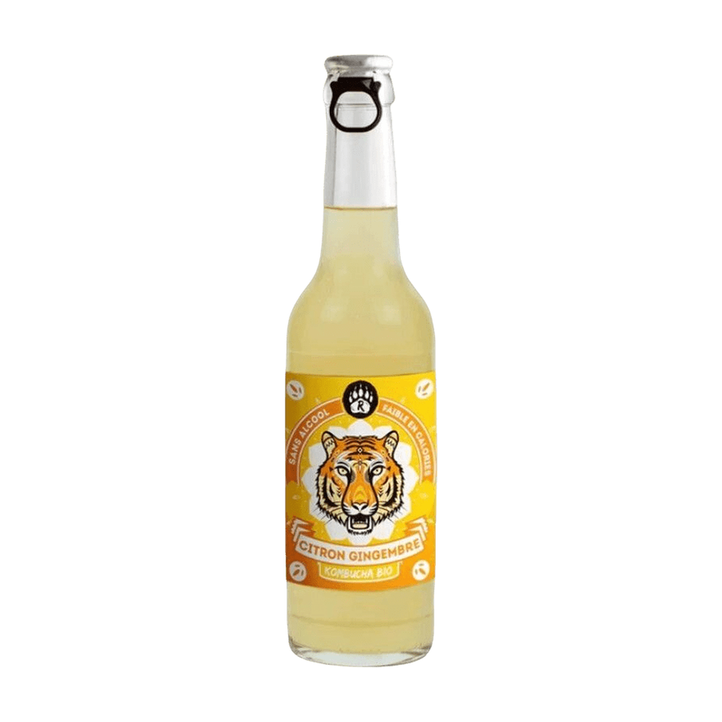 [BB-CITGIN33] 33cl - Kombucha Citron-Gingembre bio (ambiant) - R Kombucha