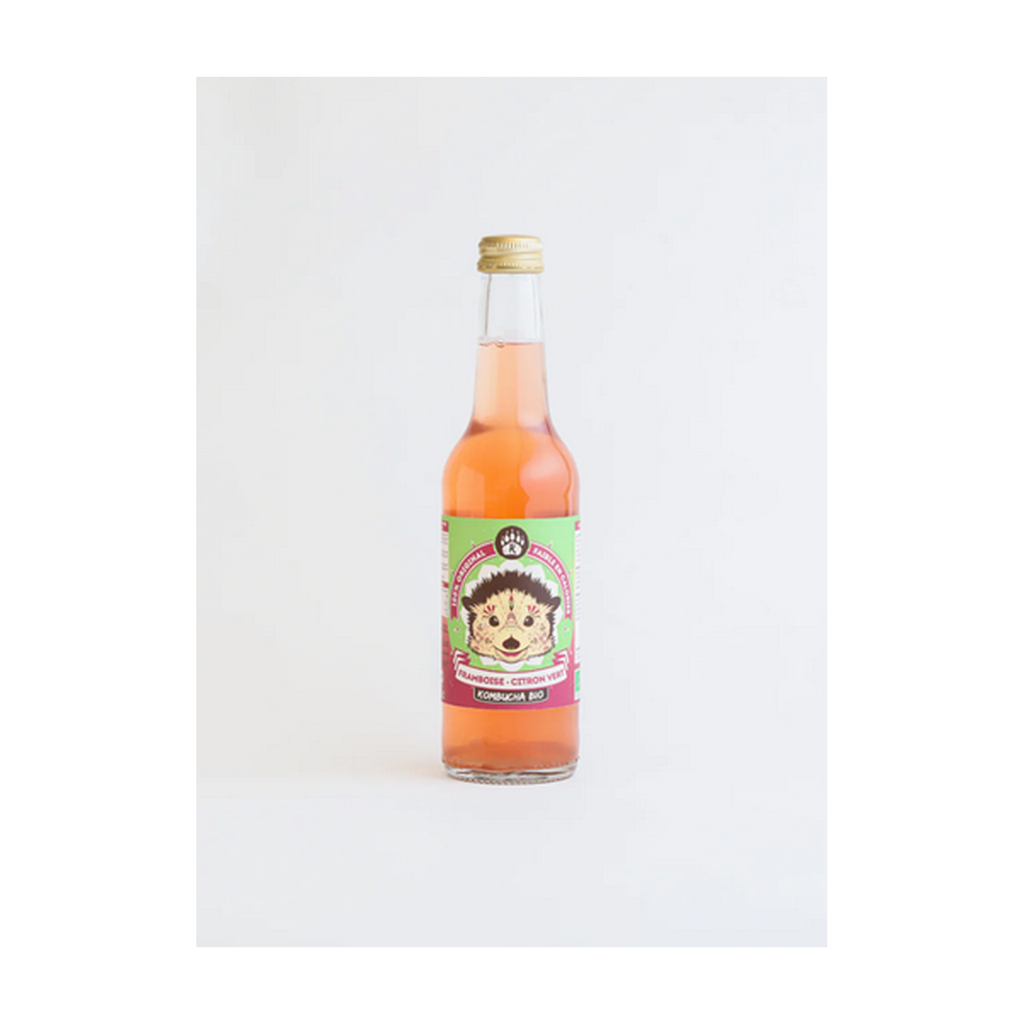 [BB-FRAMCV33] 33cl - Kombucha Framboise-Citron Vert bio (ambiant) - R Kombucha