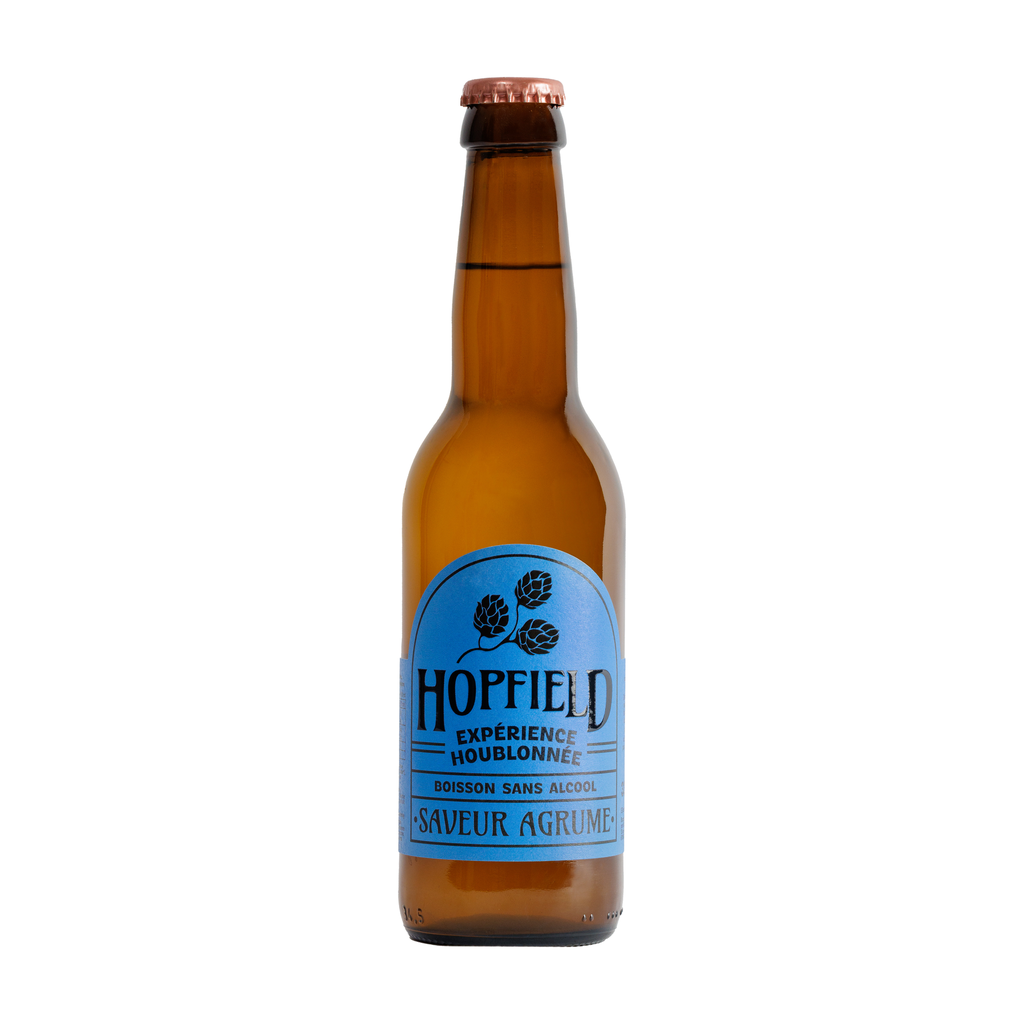 [BB-HOPAG33] 33cl - Kombucha houblonné Saveur Agrume bio (ambiant) - Hopfield