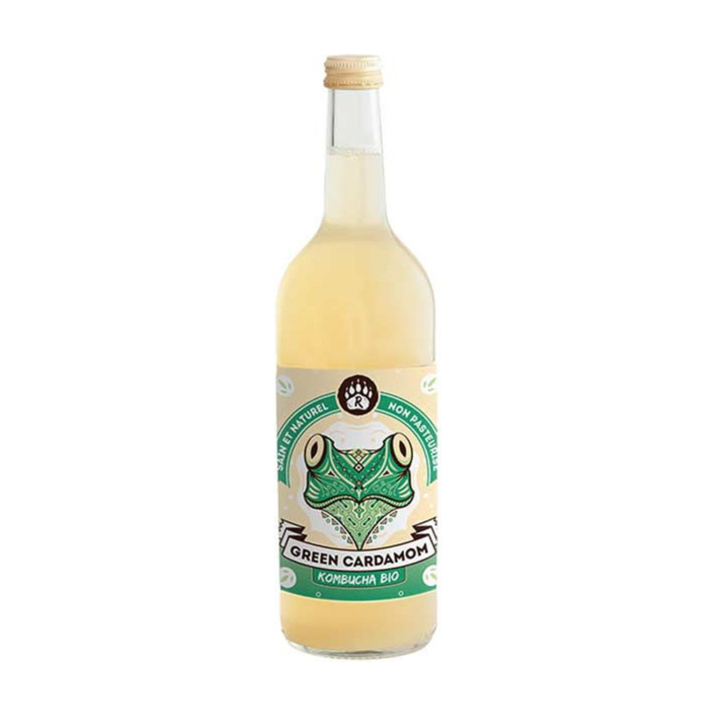 [BB-KOMCAR75] 75cl - Kombucha Cardamom (cardamone) bio - R Kombucha