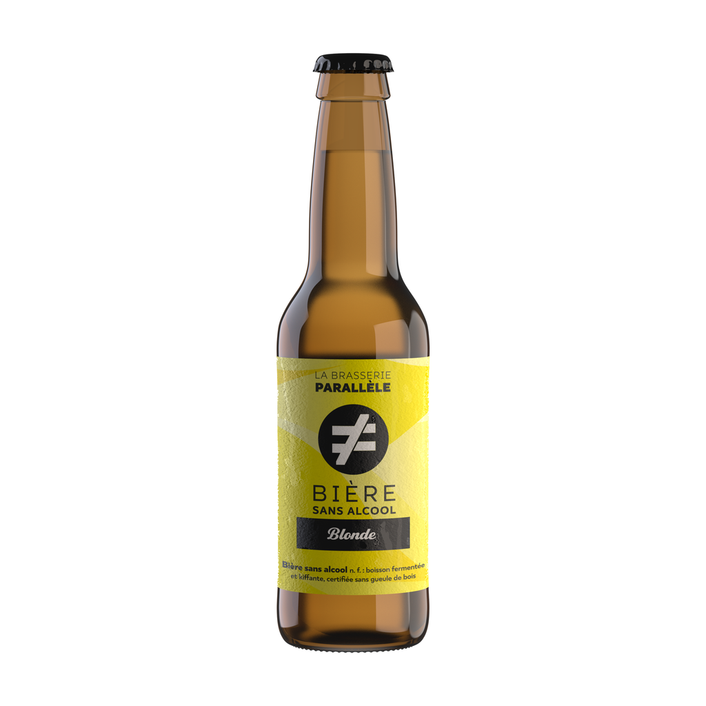[BP-BSAB] 33cl - Bière Blonde Sans Alcool bio (réemploi) -  La Brasserie Parallèle