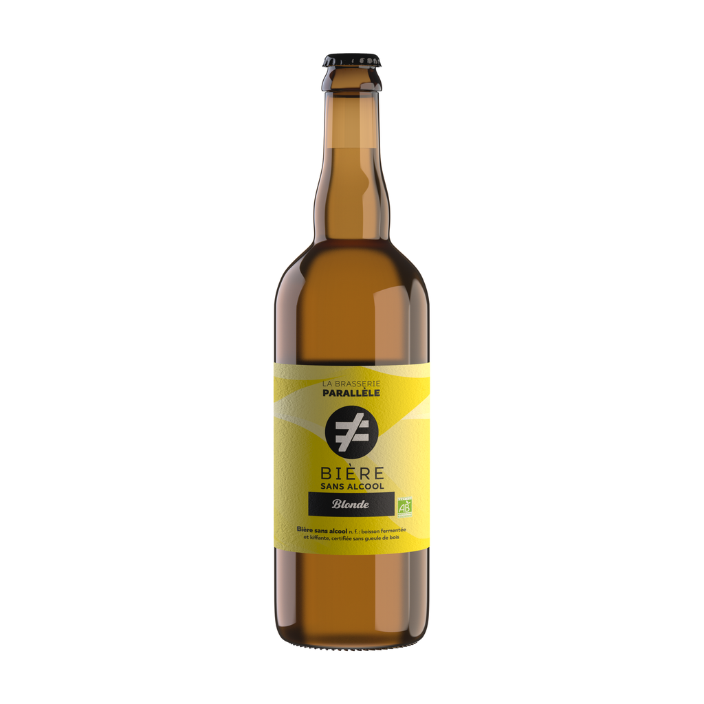[BP-BSAB75] 75cl - Bière Blonde Sans Alcool bio (réemploi) -  La Brasserie Parallèle