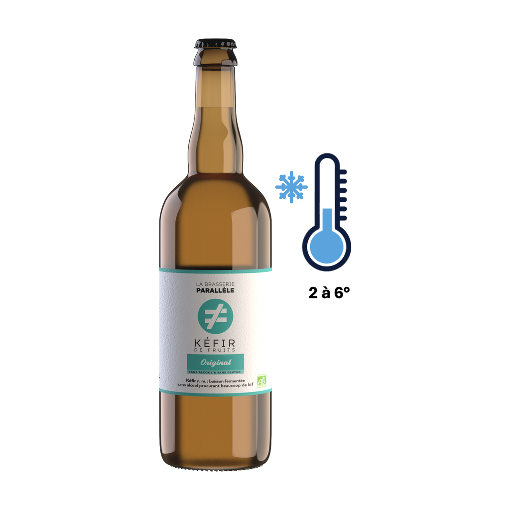 [BP-O175] 75cl - Kéfir de fruits Original bio (réemploi) - La Brasserie Parallèle