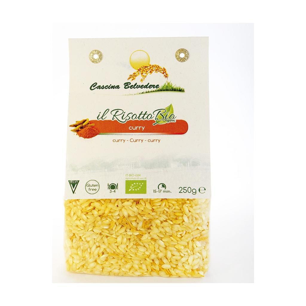 [BE-RIS-CURRY250] 250g - Risotto Curry bio - Cascina Belvedere