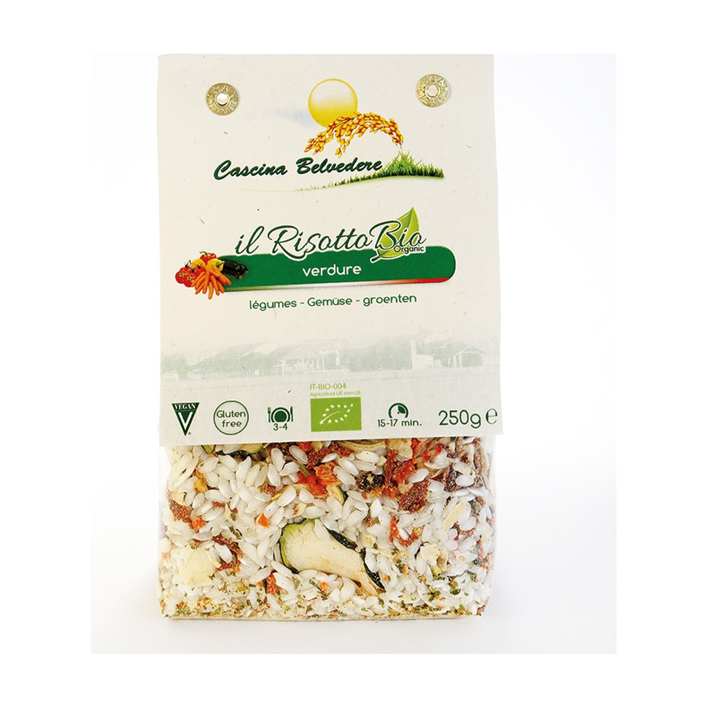 [BE-RIS-LEGUM250] 250g - Risotto Légumes bio - Cascina Belvedere