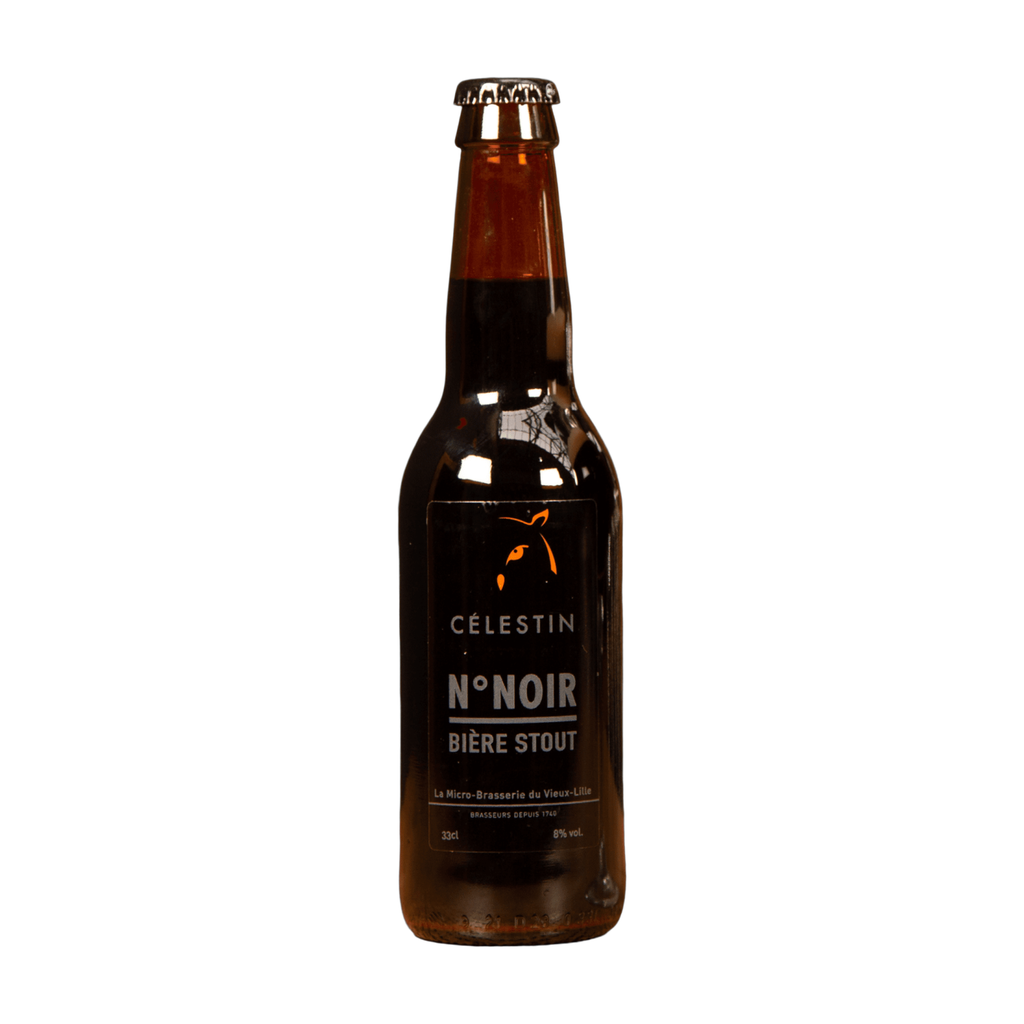 [VL-NOIR33] 33cl - N° Noir - Stout 8° (non bio) - Brasserie Célestin