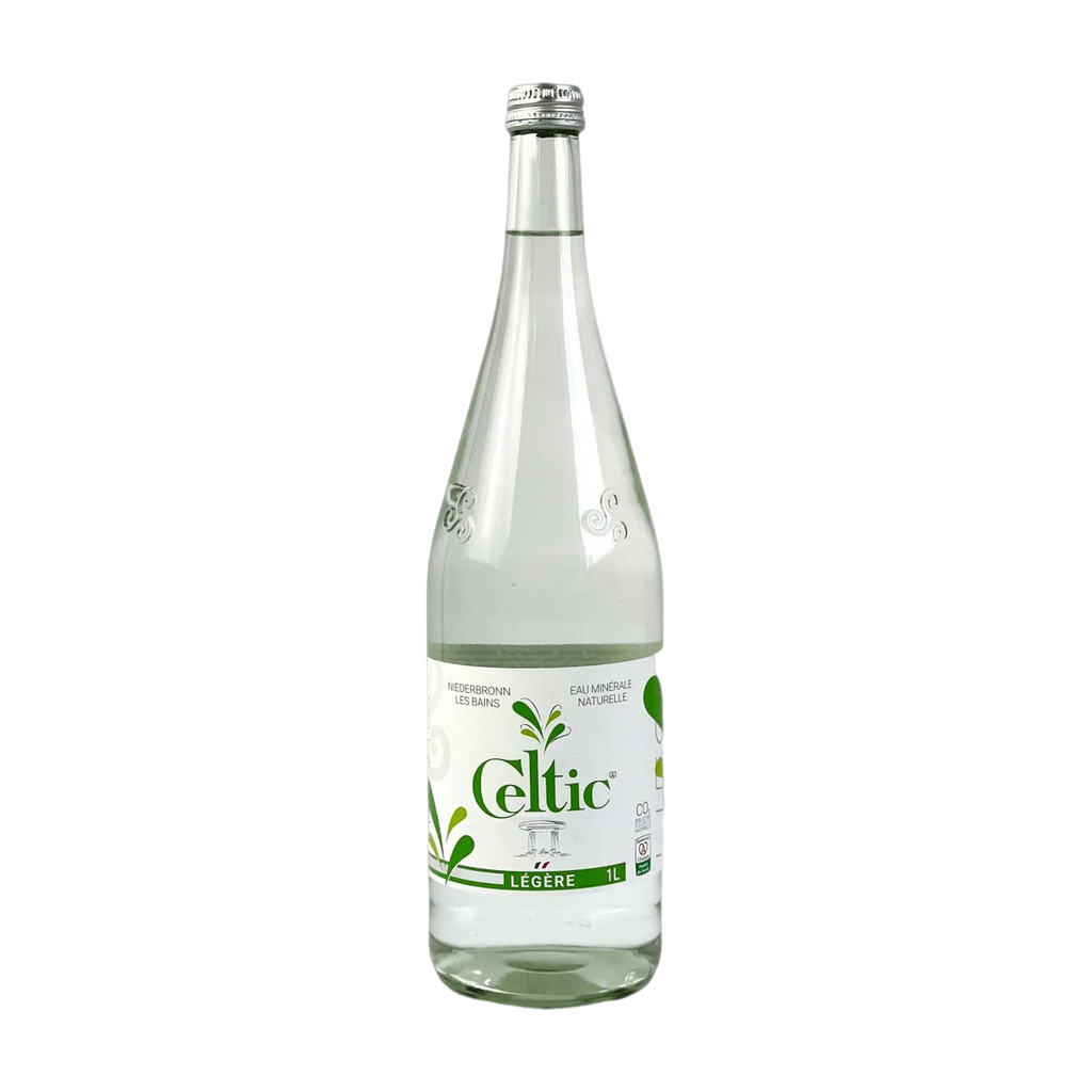 1l - Eau Celtic verte - pétillante légère (verre consigné) - Celtic