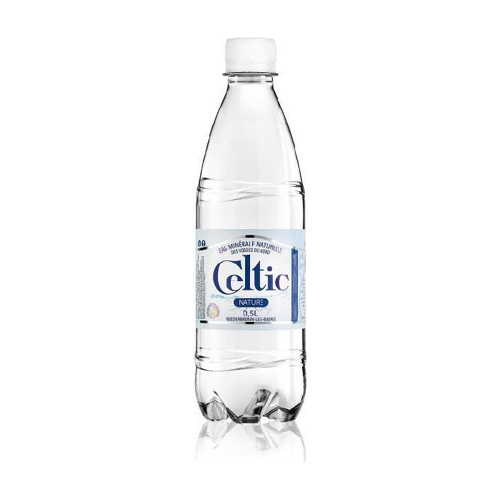 [CE-PL-PLABL50] 50cl - Eau Celtic Bleue - plate (bouteille plastique) - Celtic