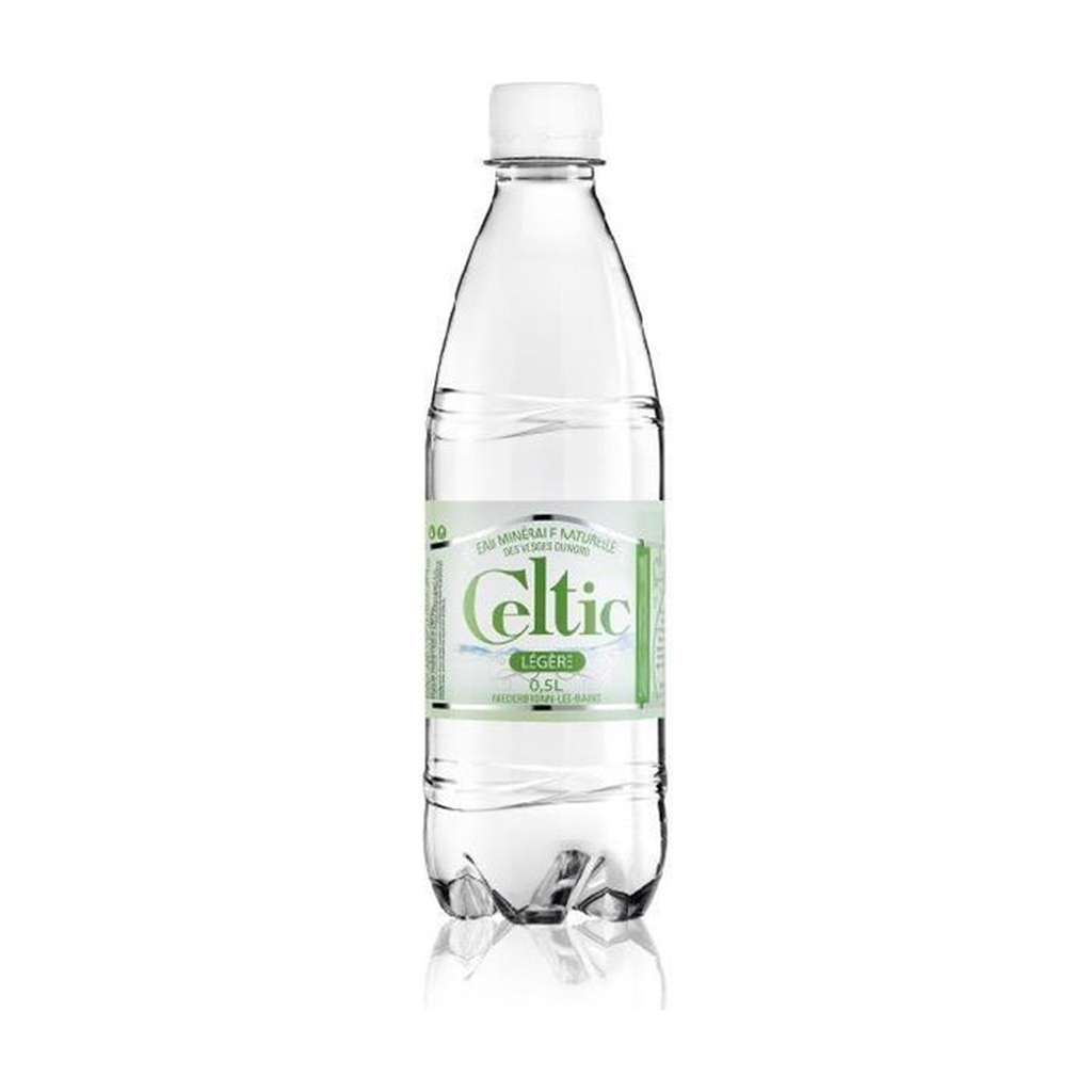 [CE-PL-PETVE50] 50cl - Eau Celtic Verte - pétillante légère (bouteille plastique) - Celtic