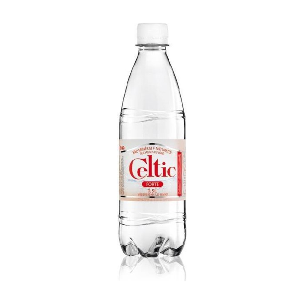[CE-PL-PETRO50] 50cl - Eau Celtic Rouge - pétillante 50cl (bouteille plastique) - Celtic