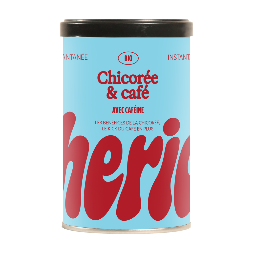 [CC-SOLCAF80] 80g - Pot Soluble Chicorée & Café bio - Chérico