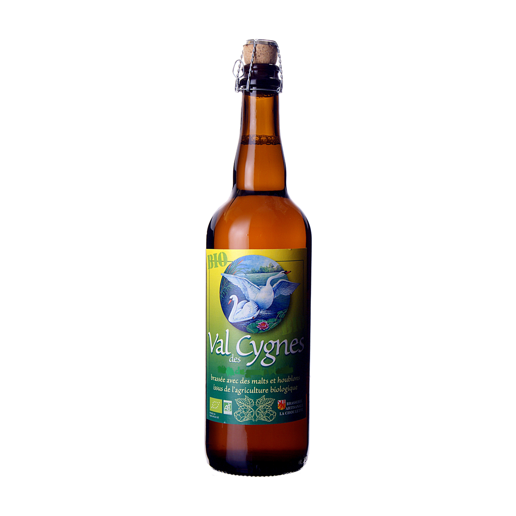 [CH-VDC75] 75cl - Val des Cygnes - Blonde 7,5° (réemploi) bio - Brasserie La Choulette