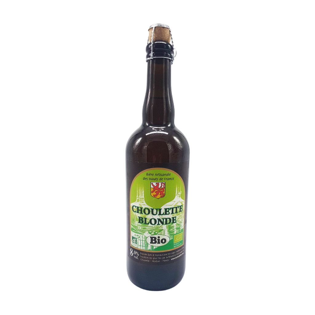 [CH-CHOUL75] 75cl - La Choulette Bio - Blonde 8° (réemploi) bio - Brasserie La Choulette