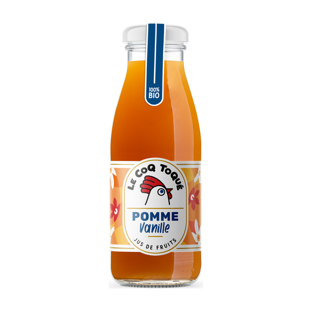 [COC-JVA25] 25cl - Jus de pomme-vanille bio - Le Coq Toqué