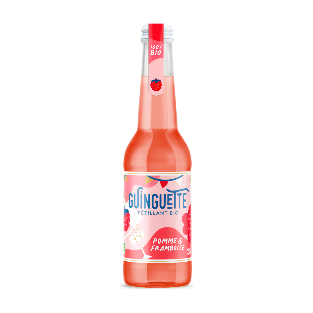 [COC-PFB33] 33cl - Soda craft Pomme-Framboise bio - Guinguette
