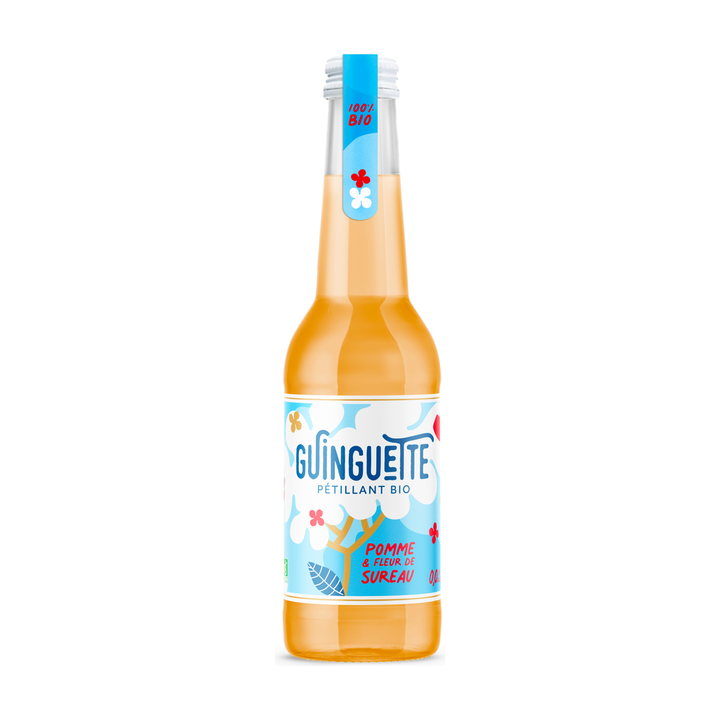 [COC-PFS33] 33cl - Soda craft Pomme-Fleur de sureau bio - Guinguette