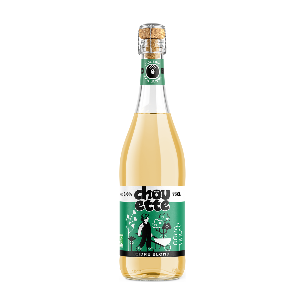 [COC-CBL75] 75cl - Cidre blond bio - Chouette