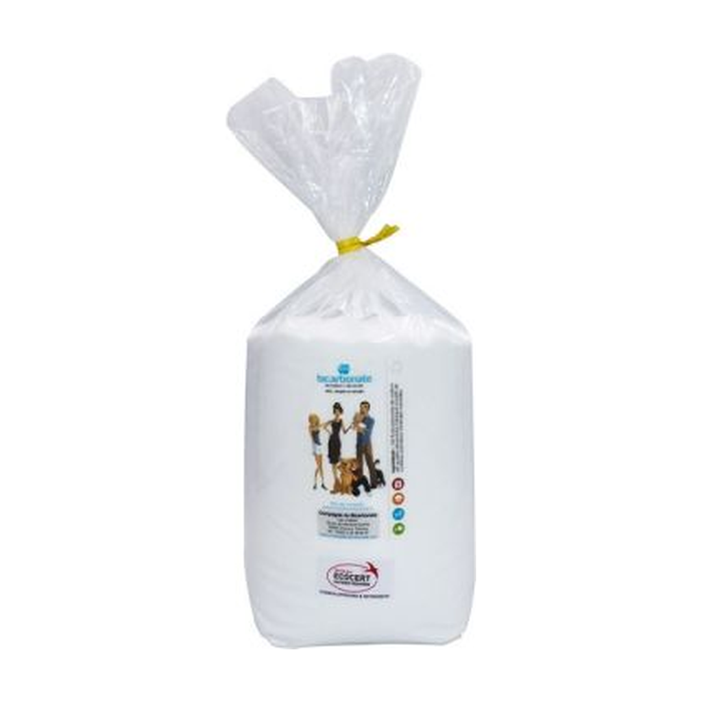 [CB-BIFI3KG] 3kg - Bicarbonate alimentaire 'Cuisine et Gastronomie' granulométrie fine (130-270  µm) - recharge « Open-up » - Compagnie du Bicarbonate