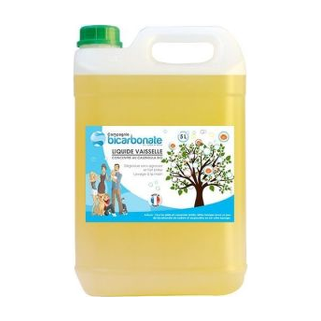 [CB-1064] 5l - Liquide vaisselle concentré eaux florales - Compagnie du Bicarbonate