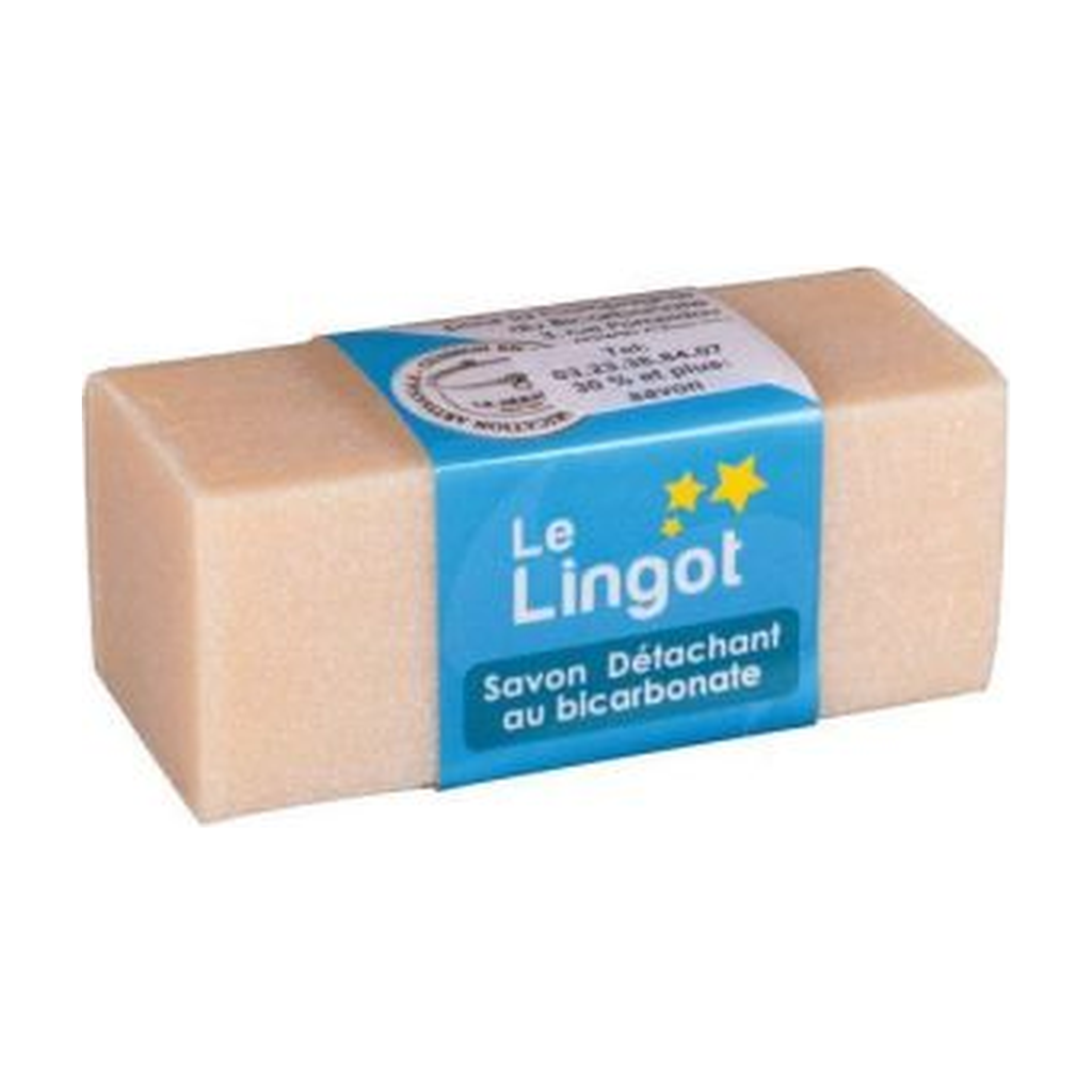 [CB-SAVLING80] 80g - Savon détachant 'le Lingot' - Compagnie du Bicarbonate