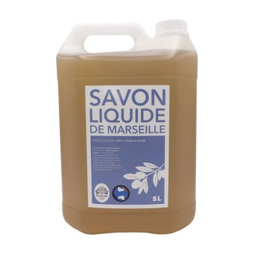 [CB-SLM5L] 5l - Savon liquide de Marseille Neutre - Compagnie du Bicarbonate