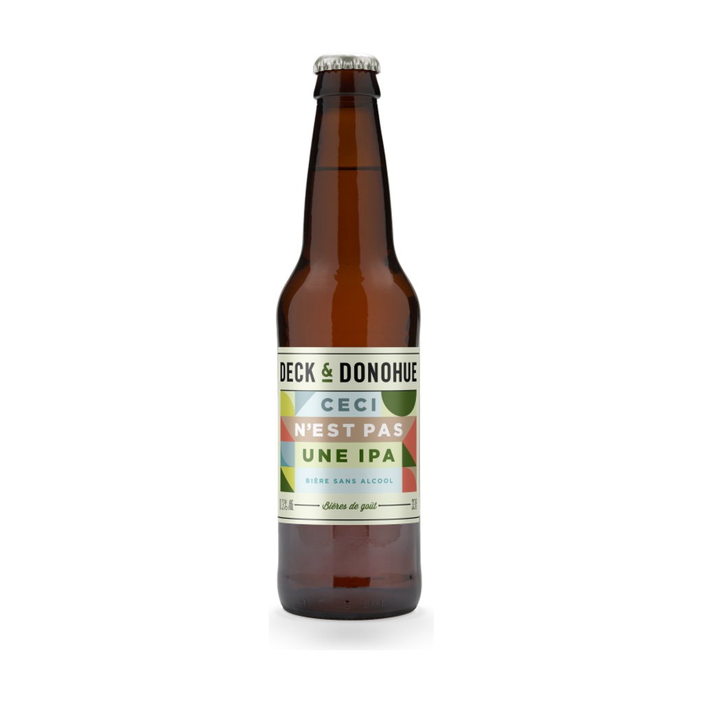[DD-CNPUIPAB12] 33cl - Ceci n'est pas une IPA - Bière sans alcool bio (réemploi) - Deck et Donohue