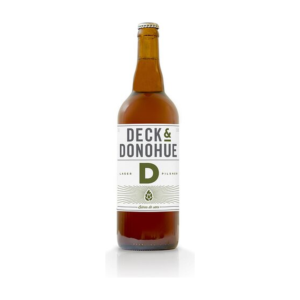 [DD-PILS75] 75cl - D Pilsner - 5° bio - Deck et Donohue