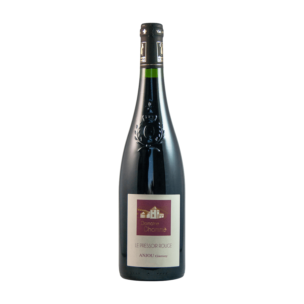 75cl - AOC Anjou rouge Gamay 'Le Pressoir Rouge' bio - Domaine Dhommé