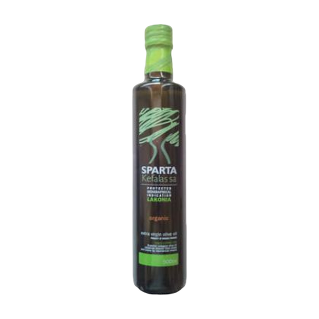 [EP-HUOKEF75] 75cl - Huile d'olive vierge extra bio - Sparta Kefalas
