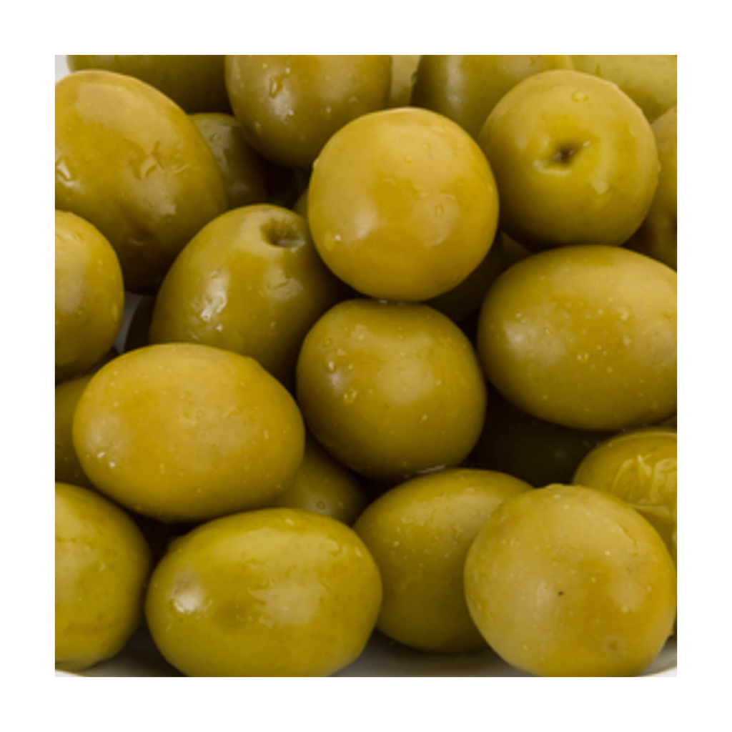 [EP-OLV-ENT3KG] 3kg - Olives vertes entières - 3kg net égoutté bio - Rovies