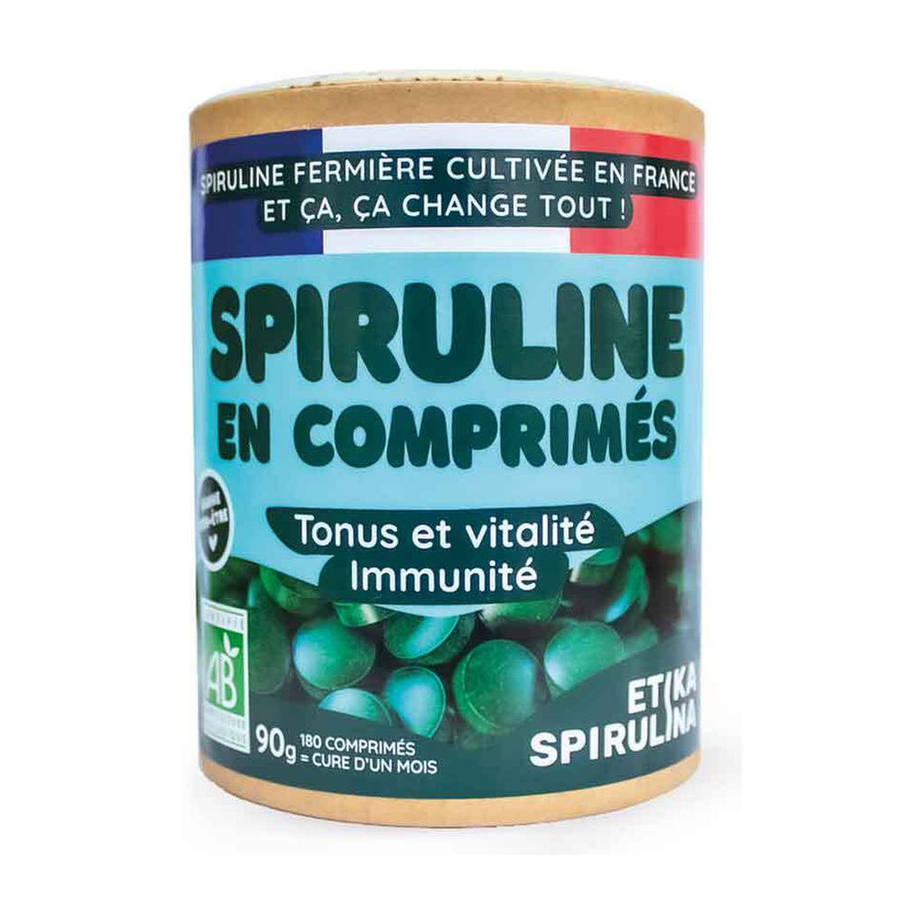 [ES-SPIRCOMP90] 90g - Spiruline en comprimés bio - Spiru & Line