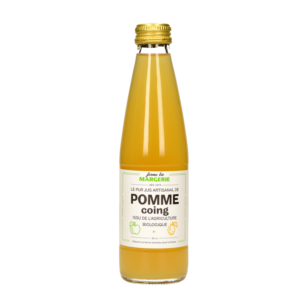 [MG-POMCOI25] 25cl - Jus Pomme-Coing bio - Ferme de Margerie