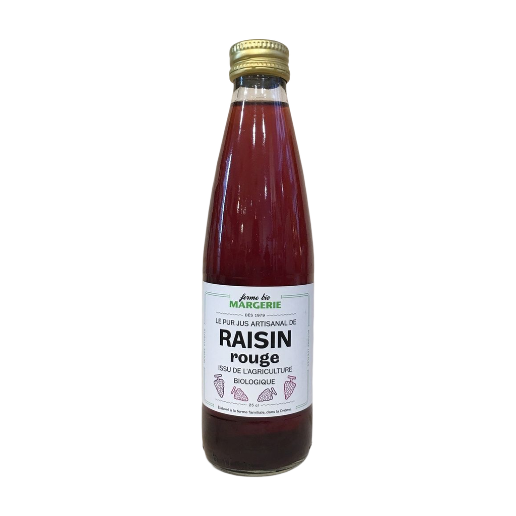 [MG-RAISRG25] 25cl - Jus de Raisin rouge bio - Ferme de Margerie
