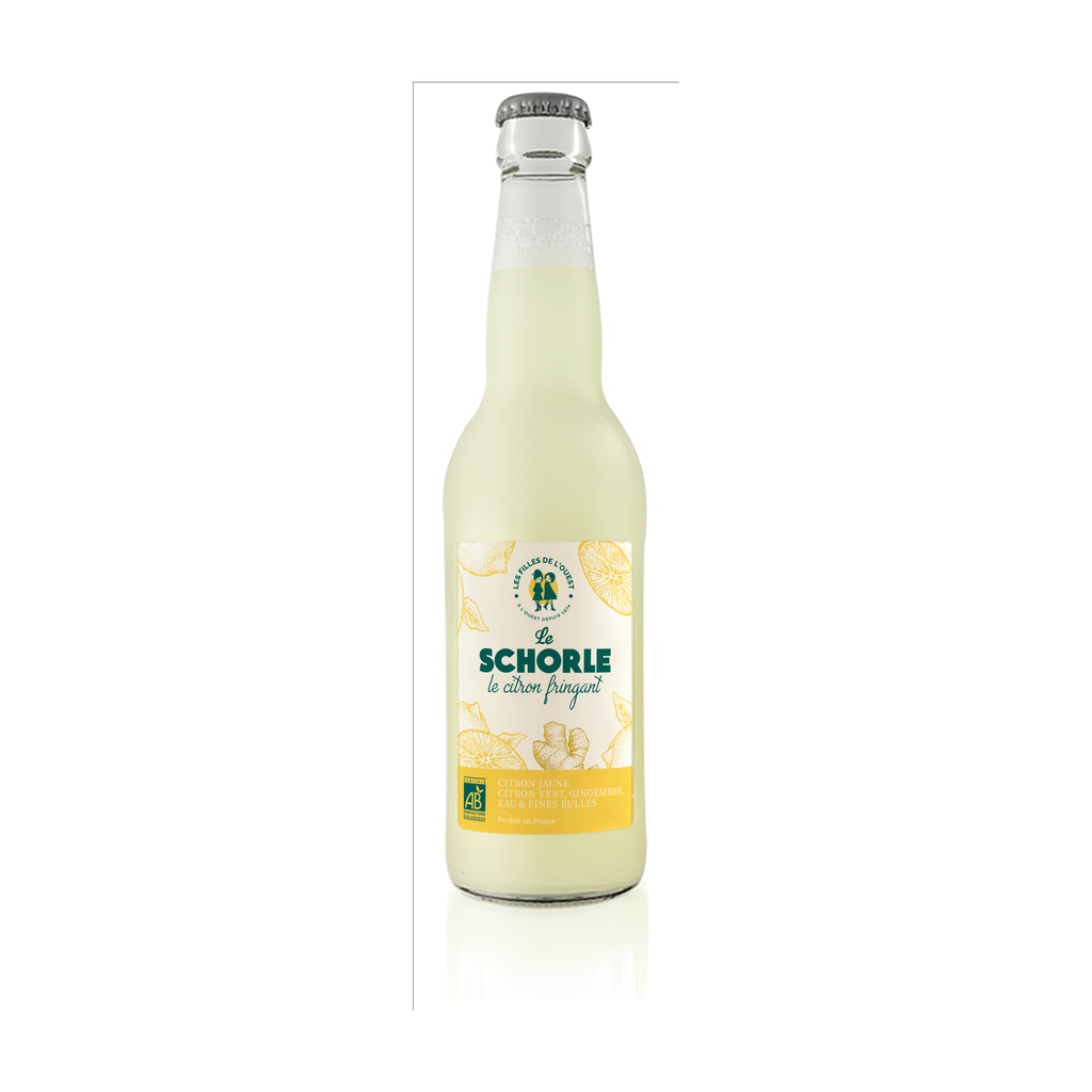 [FO-CITFR33] 33cl - Schorlé Citron Gingembre Fringant bio - Les Filles de l'Ouest
