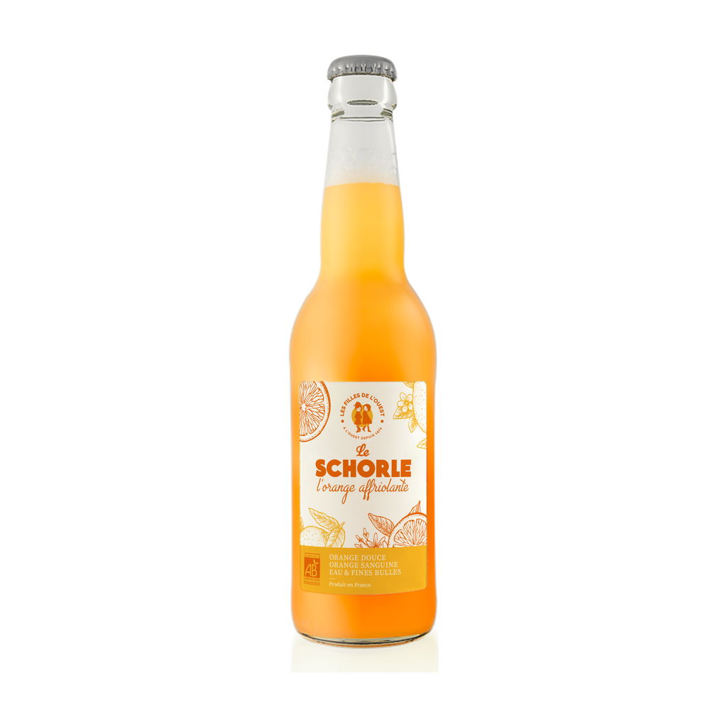 [FO-ORAF33] 33cl - Schorlé Orange Affriolante bio - Les Filles de l'Ouest