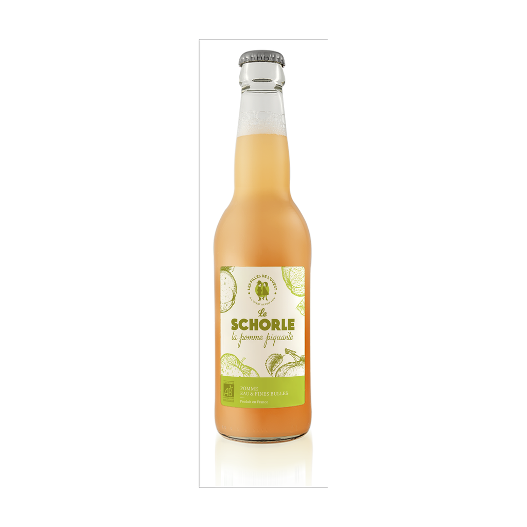 33cl - Schorlé Pomme Piquante bio - Les Filles de l'Ouest