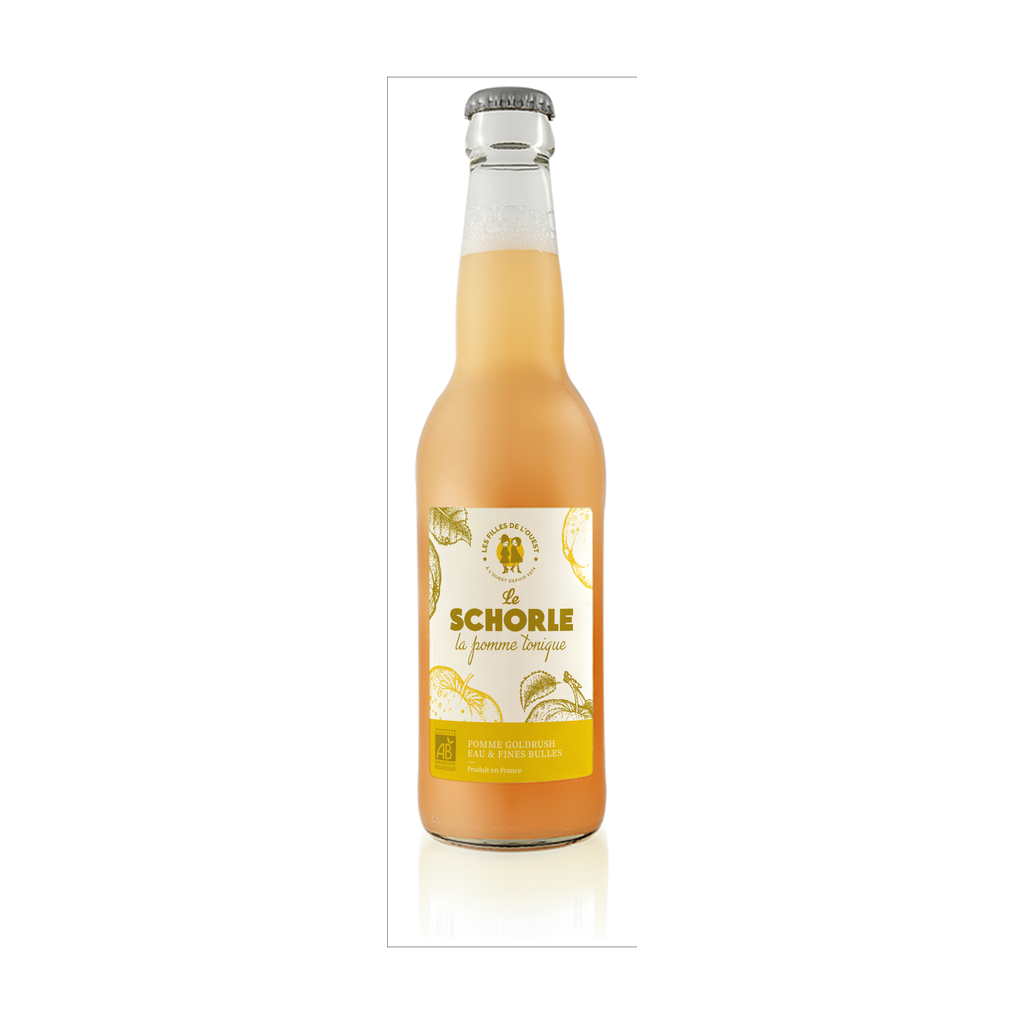 [FO-POMTON33] 33cl - Schorlé Pomme Tonique bio - Les Filles de l'Ouest