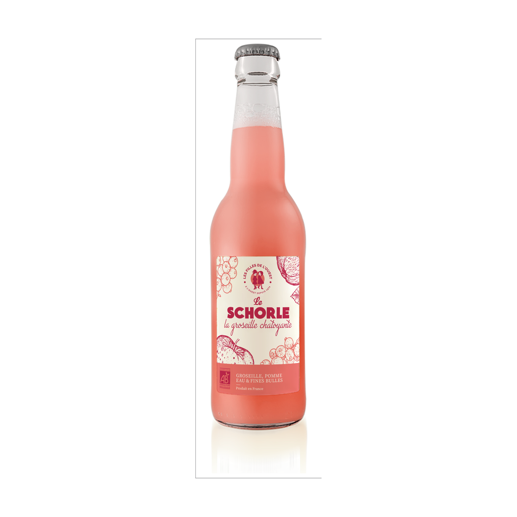 [FO-GROS33] 33cl - Schorlé Groseille Chatoyante bio - Les Filles de l'Ouest
