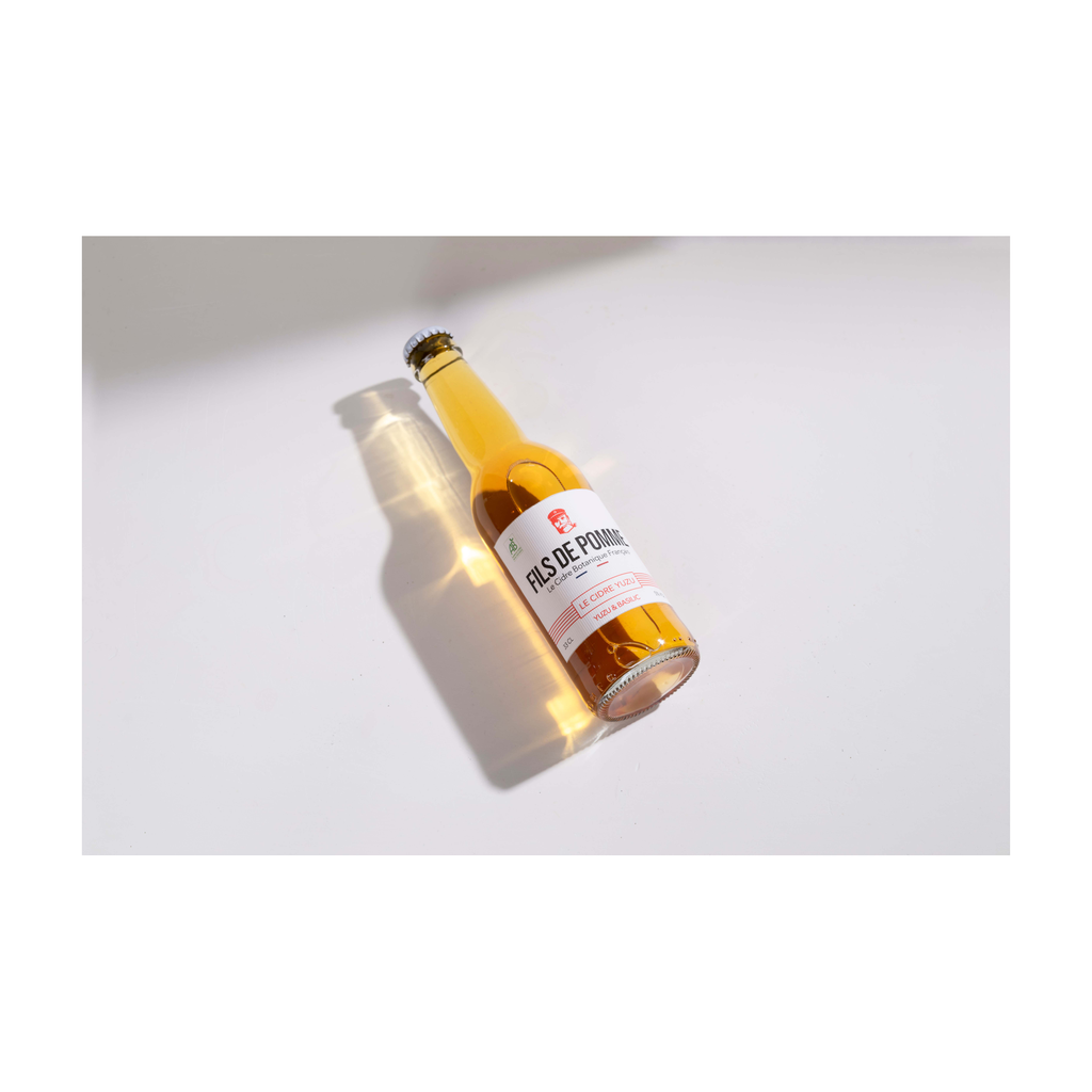 [FP-A3] 33cl - Cidre infusé Yuzu 5° bio - Fils de Pomme