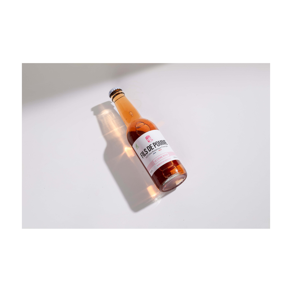 [FP-C4] 33cl - Cidre rosé 3,9° bio - Fils de Pomme