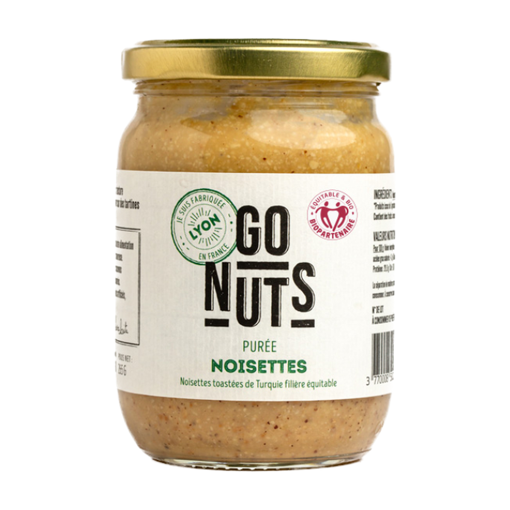 [GN-00078] 265g - Purée de noisette grilléess bio - Go Nuts