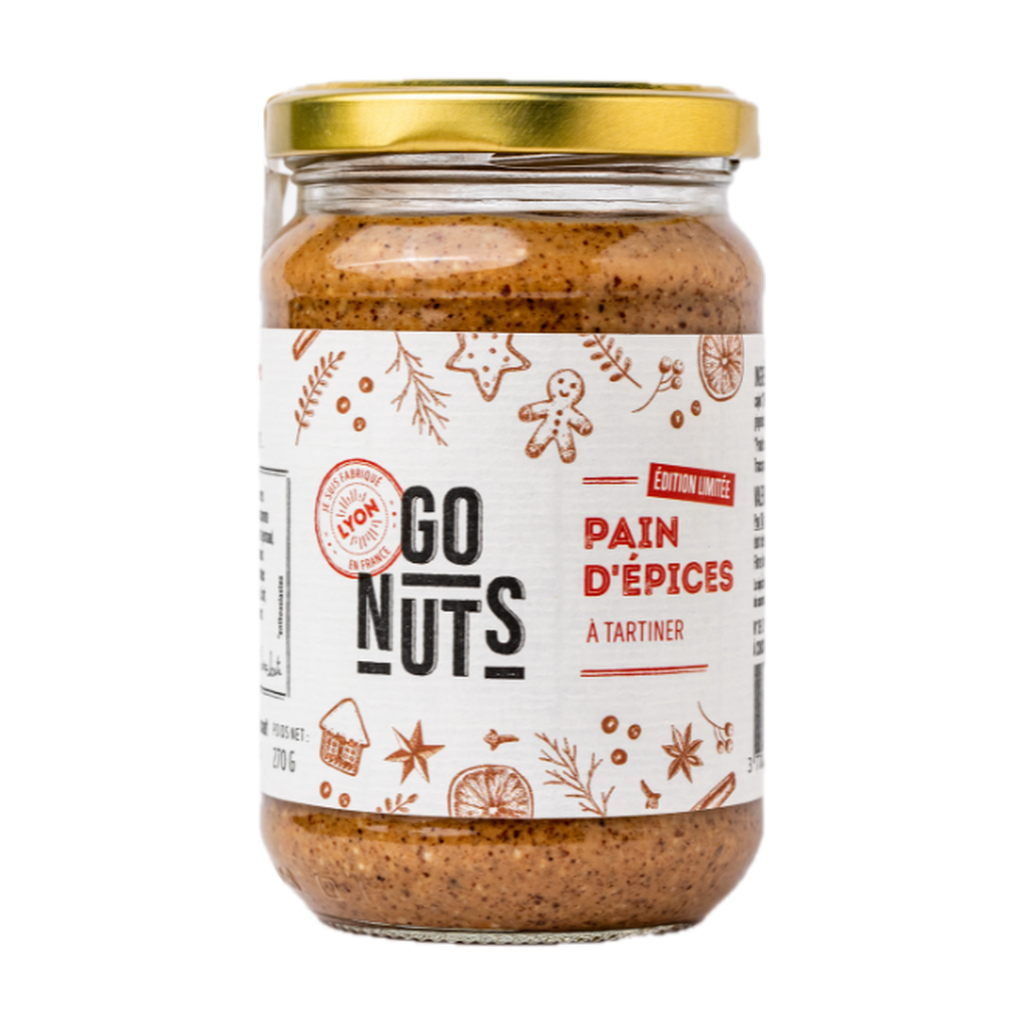 [GN-00099] 270g - Pain d'épices à tartiner bio - Go Nuts