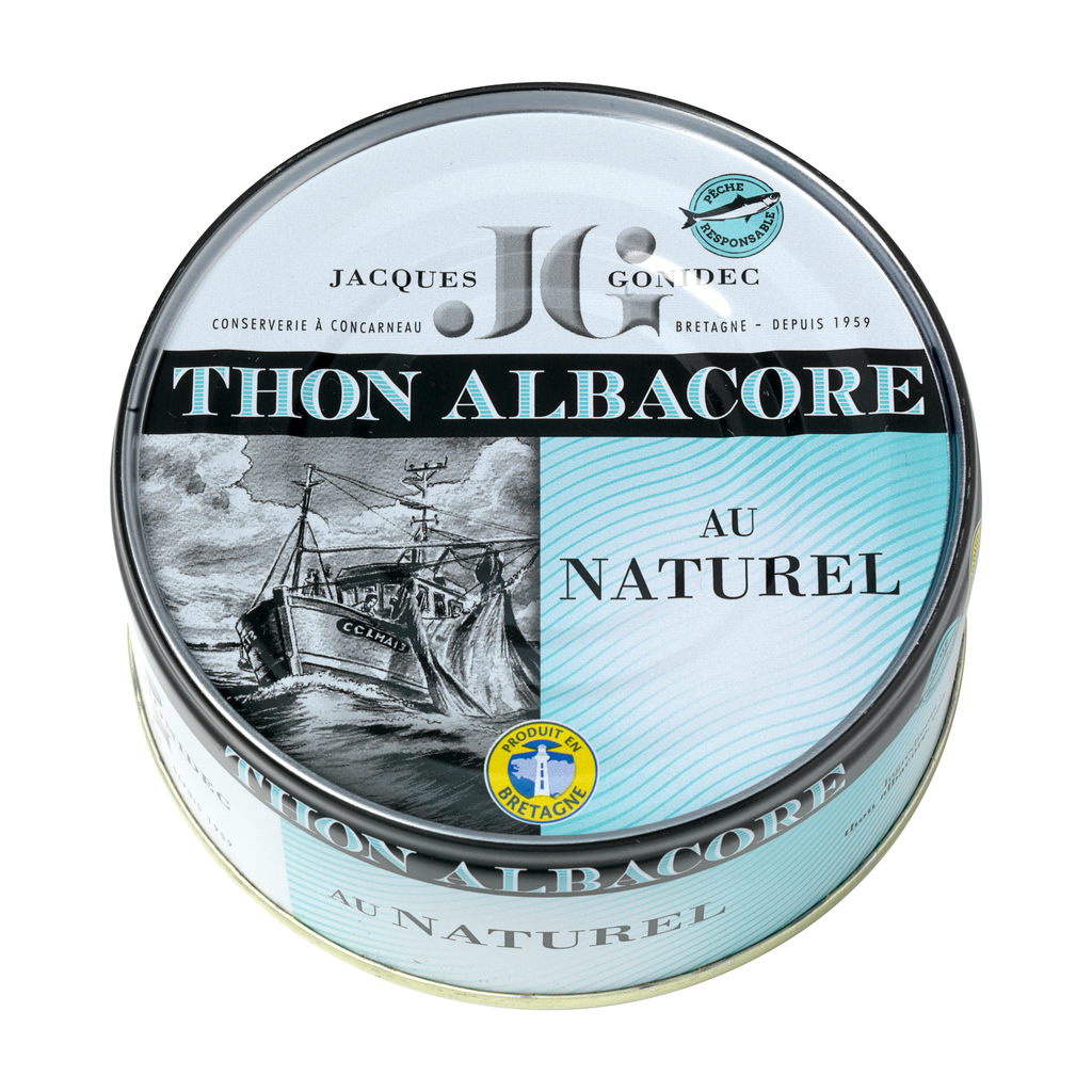 [GD-JGTAN5] 160g - Thon Albacore au naturel - Gonidec
