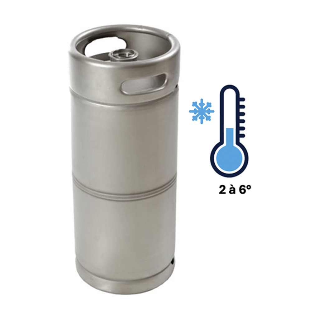 [GK-VITAL20L] 20l - Kombucha Le Vitalité (framboise et menthe astragale) bio (consigné) - Goodsy Kombuchas