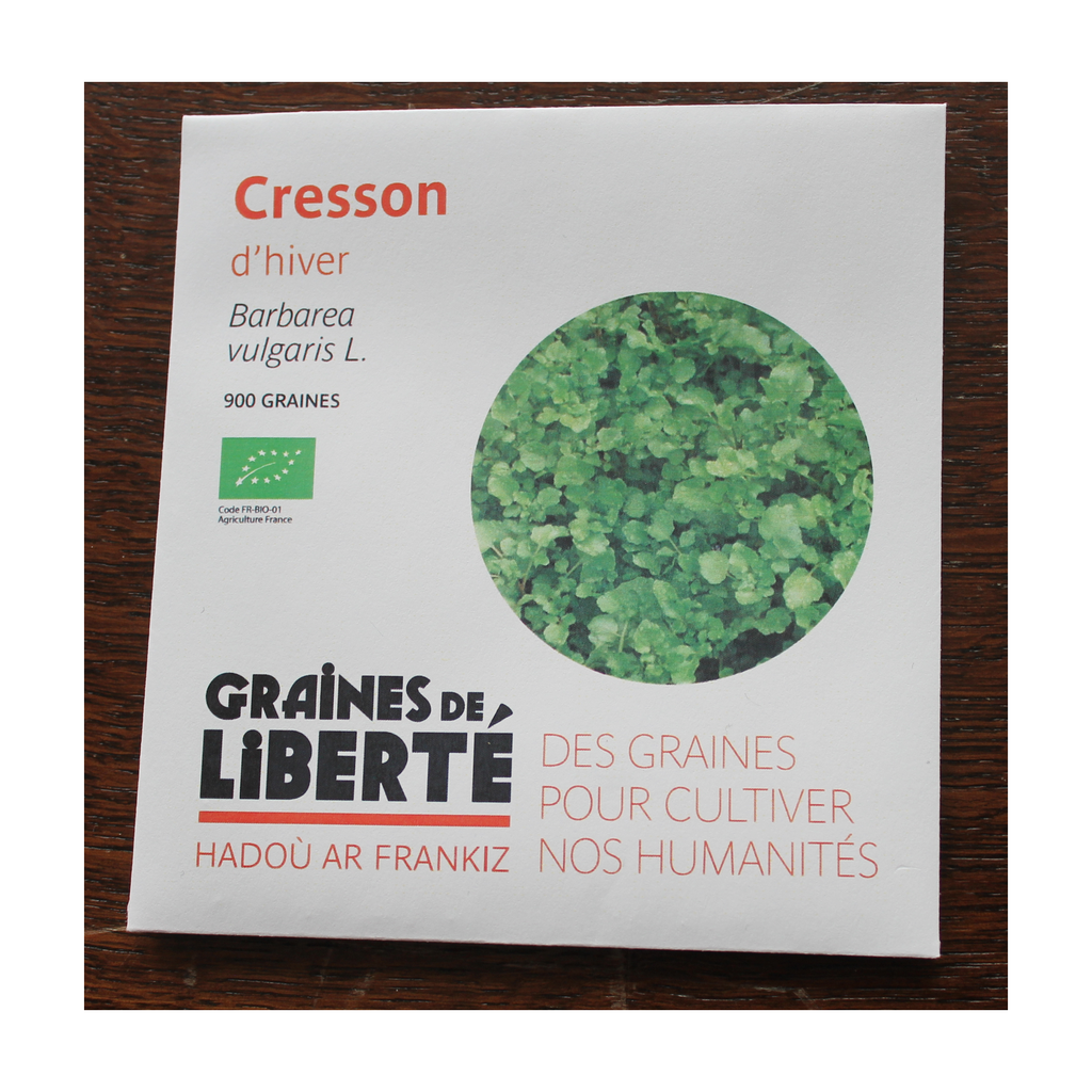 [GL-CRESHIV] Semences Cresson d'hiver bio - Graînes de liberté