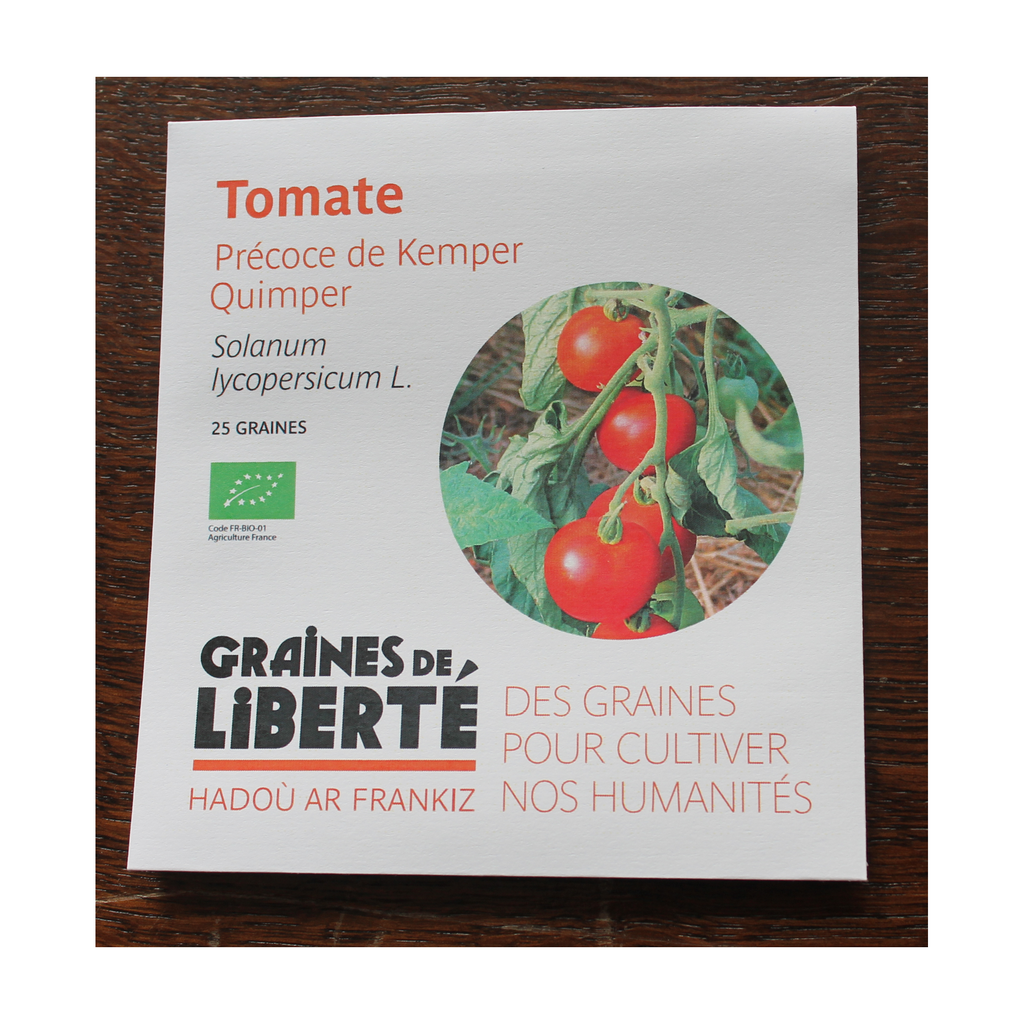 Semences Tomate précoce de Quimper bio - Graînes de liberté