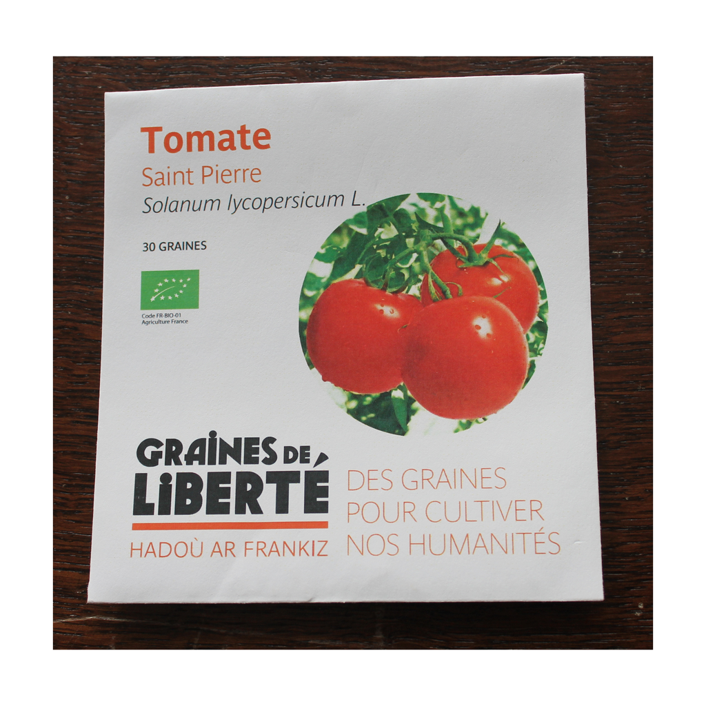 Semences Tomate Saint Pierre bio - Graînes de liberté