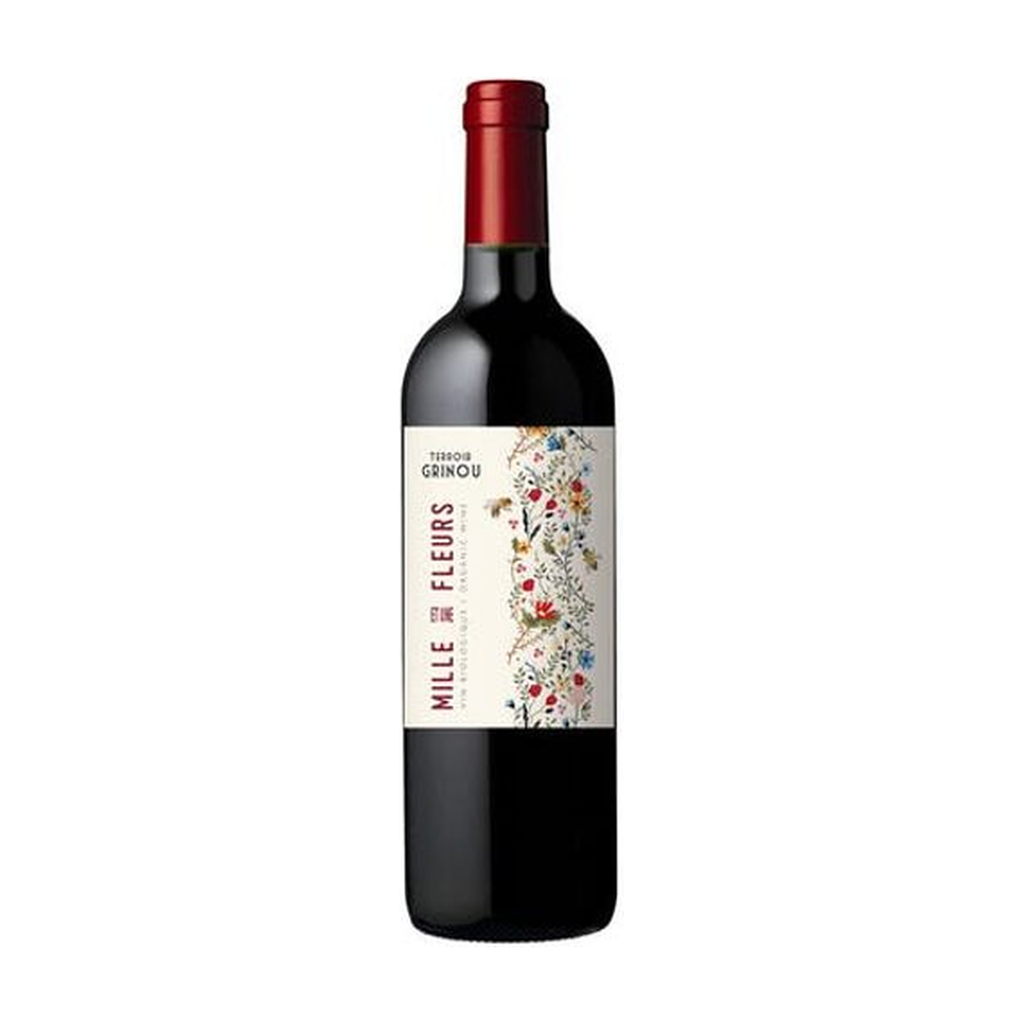 75cl - Vin de France rouge Mille et Une Fleurs bio Demeter - Domaine Grinou
